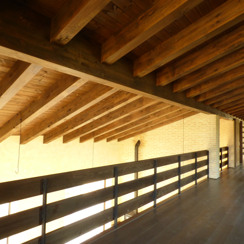 CUBIERTA DE MADERA RUBIELOS DE MORA
